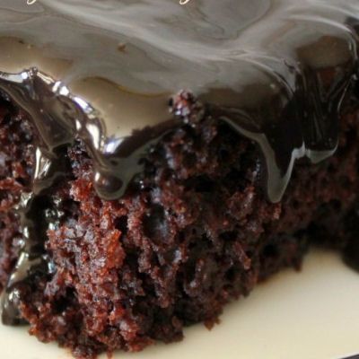 Midnight Fudge Cake