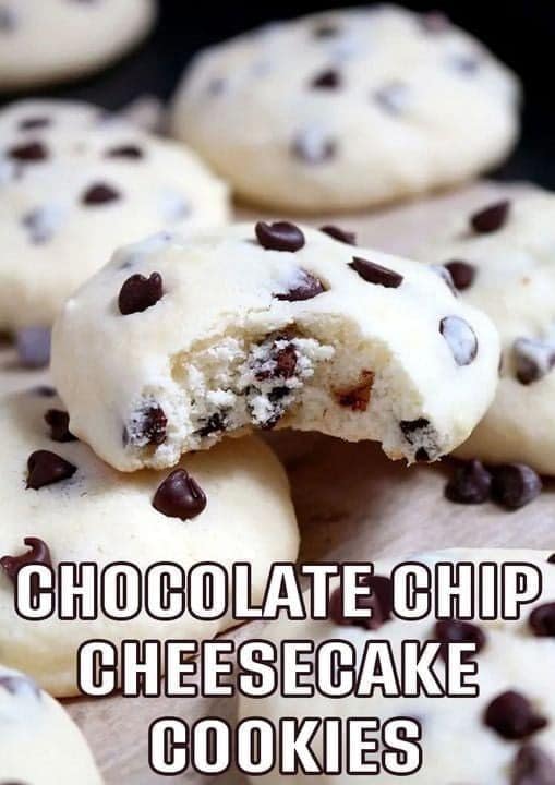 Chocolate Chip Cheesecake Cookies