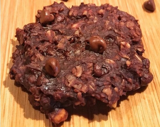 3 Ingredient Healthy Chocolate Cookies