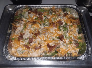 Baked Potato Casserole With Bacon