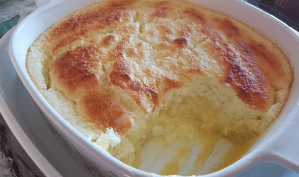 THIS LEMON PUDDING CAKE TASTES LIKE SUNSHINE