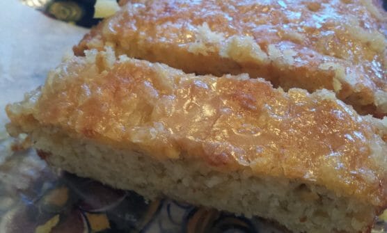 Banana Pineapple Bread with Pineapple Glaze