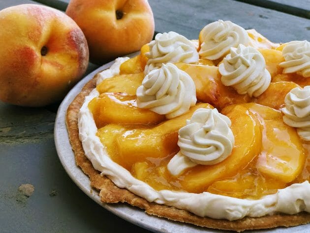 Fresh Okanagan Peach Pie