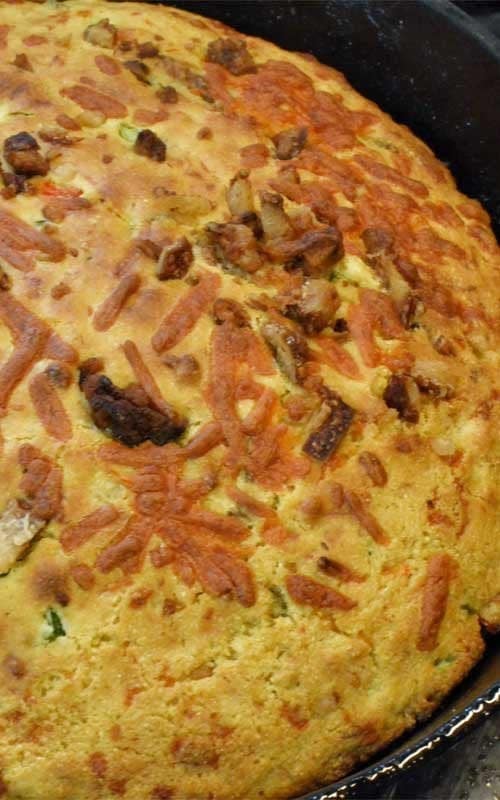 Bacon Cheddar Jalapeno Cornbread