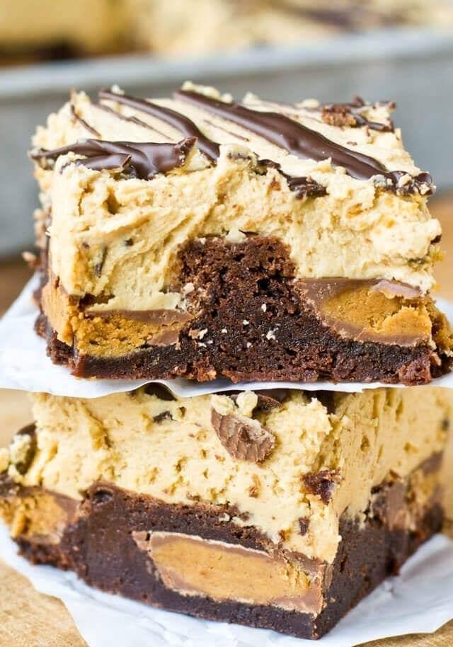 Reese’s Stuffed Brownies 2 Reese’s Stuffed