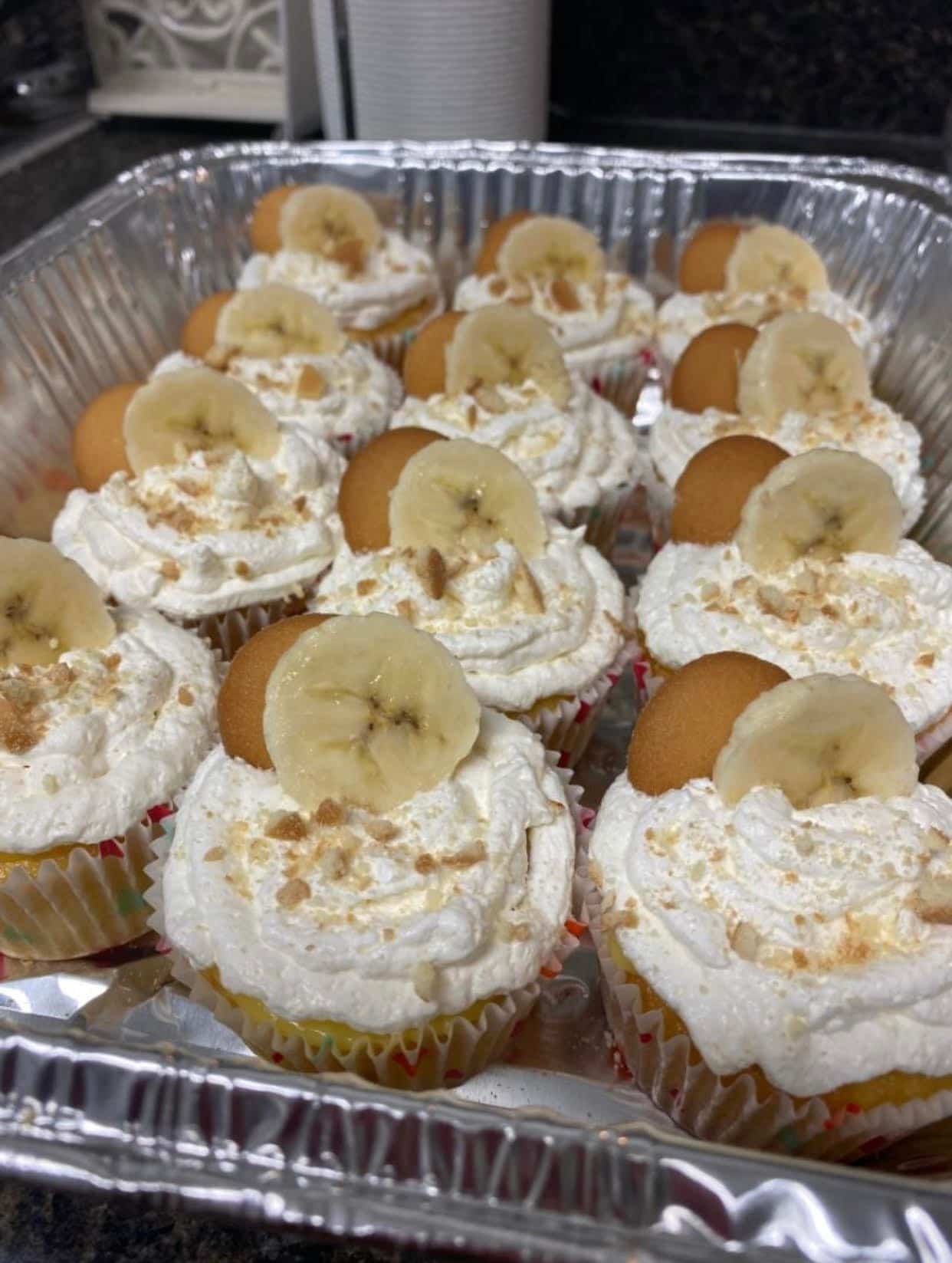 Banana Pudding Cupcakes