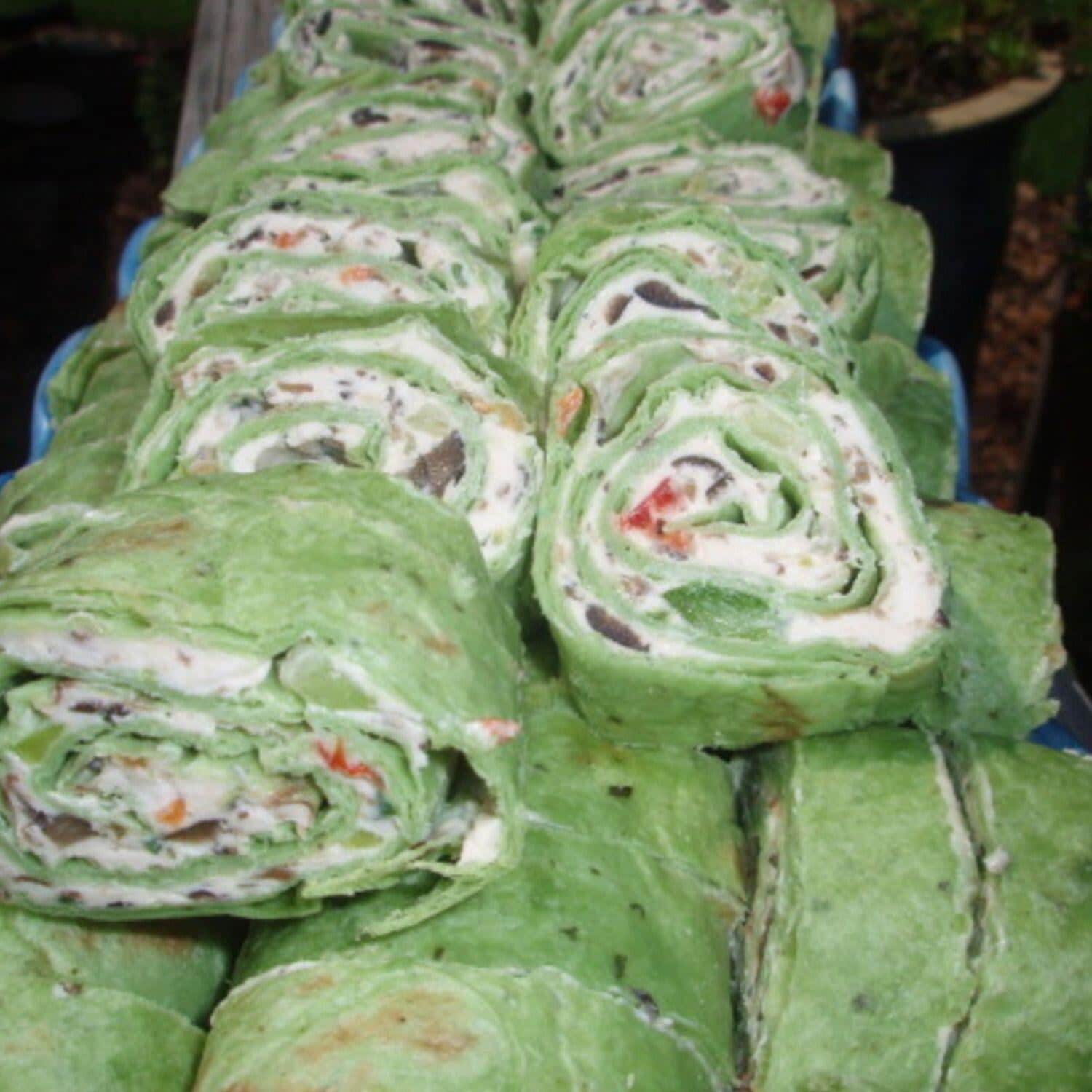 Veggie Cream Cheese Roll-Ups