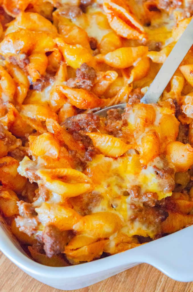 4 Ingredient Hamburger Casserole Recipe