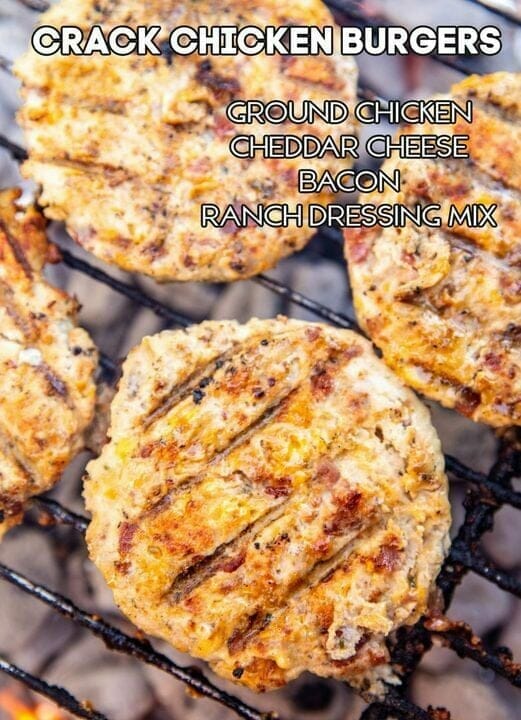 CRACK CHICKEN BURGERS