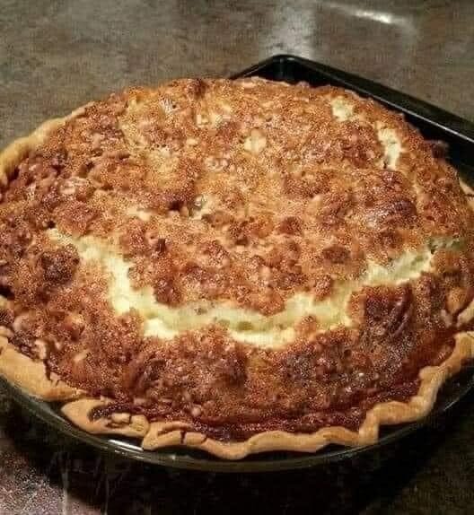 Pecan Cheesecake Pie 4 Pecan Cheesecake Pie