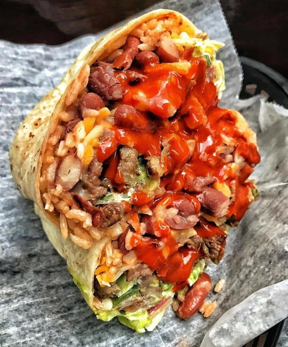 Vegan Black Bean and Hummus Wrap Recipe