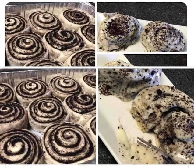 Cookies and Cream Rolls