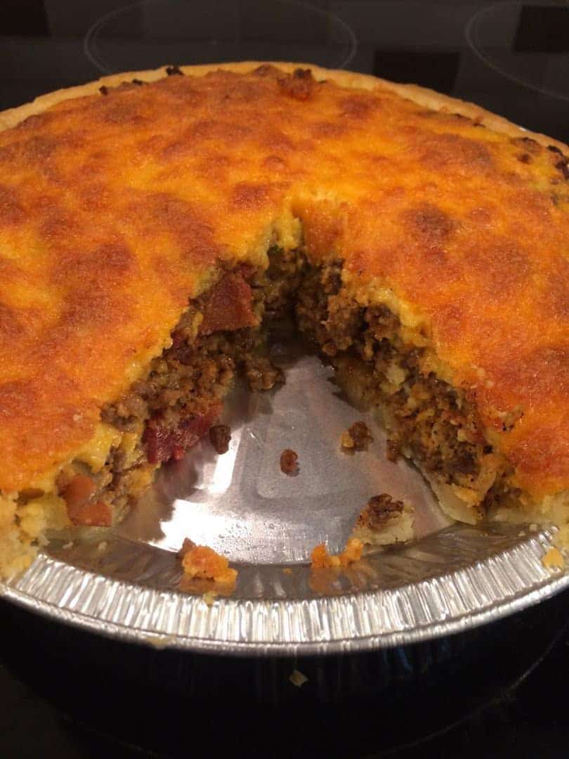BACON CHEESEBURGER PIE