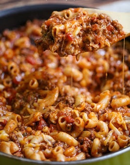 Cheesy Beef Goulash 2 Cheesy Beef Goulash
