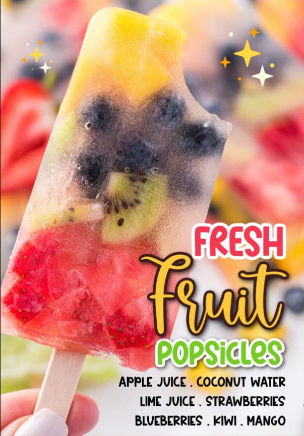 FRESH FRUIT POPSICLES