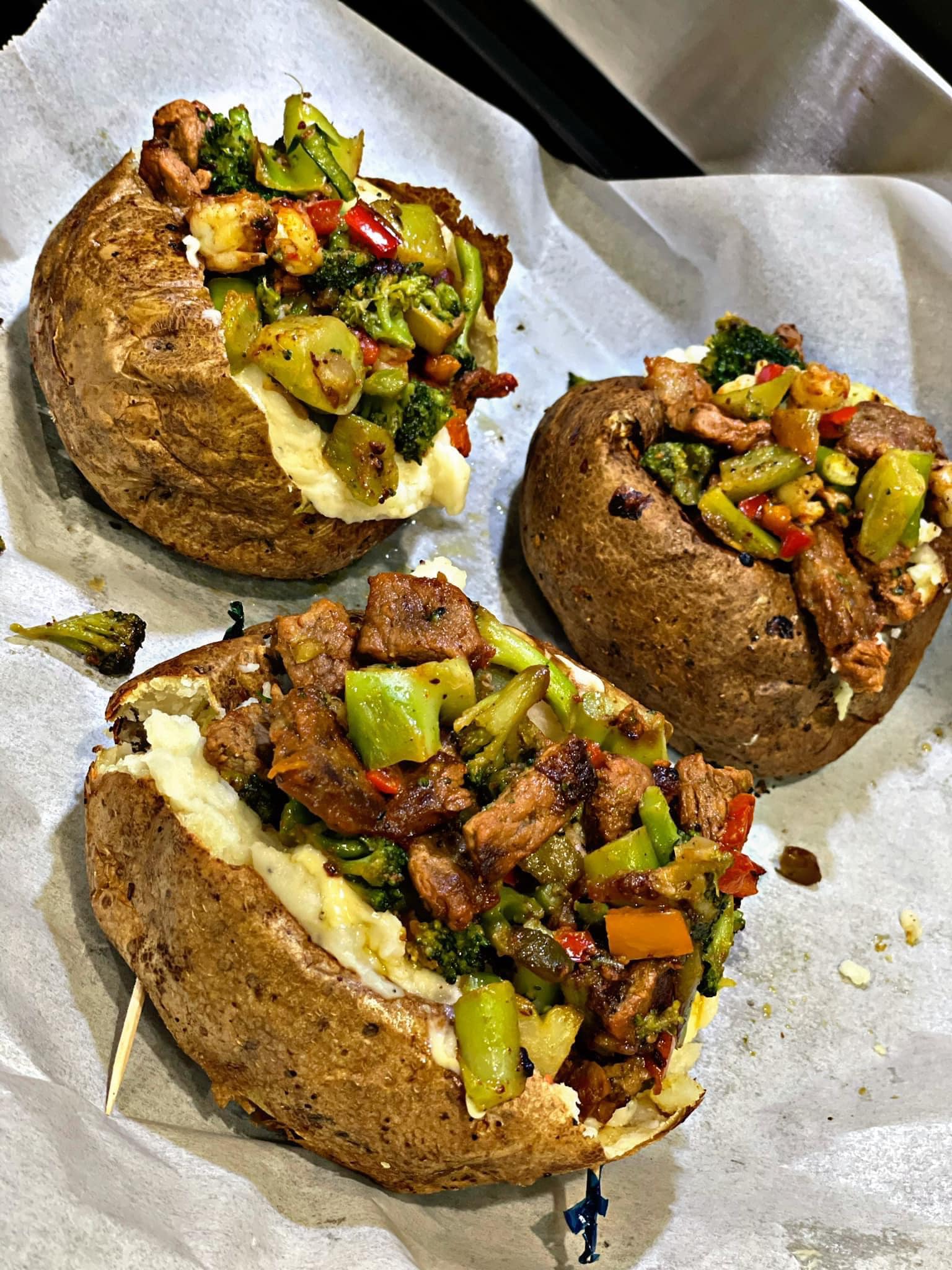 Stuff Baked Potatoes