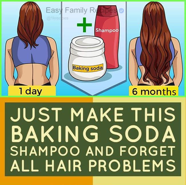 Baking Soda Shampoo: It Will Make Your Hair Grow Like It Is Magic 1 Baking Soda Shampoo Recipe