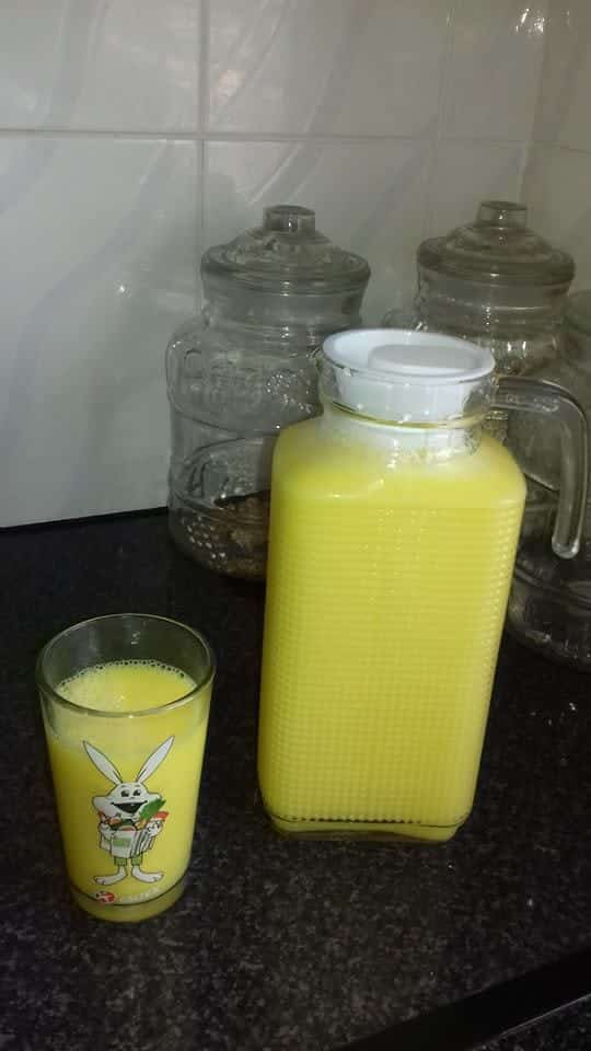 Homemade Tropical Juic