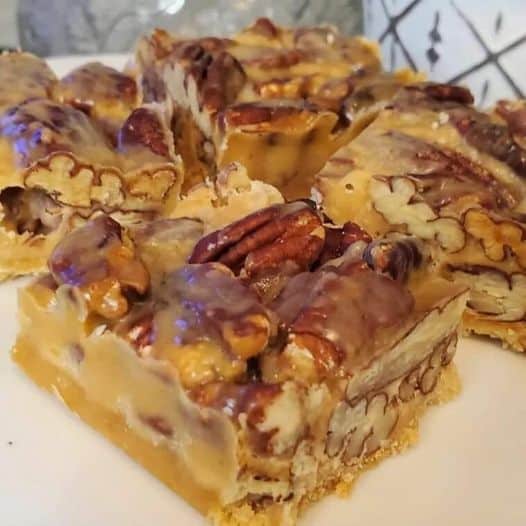 Caramel Pecan Dream Bars 1 Caramel Pecan Dream Bars