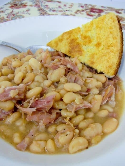HAM & WHITE BEANS