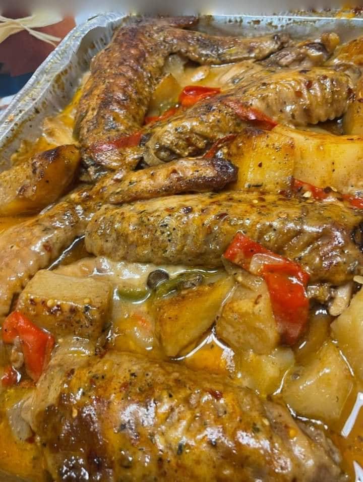 Slow Cooker Smothered Turkey Wings 2 Slow Cooker Smothered Turkey Wings