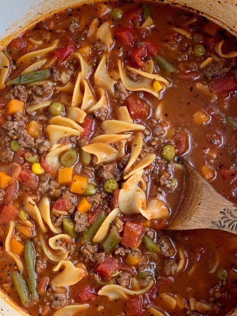 Vegetable Beef Noodle Soup 2 Vegetable Beef Noodle Soup