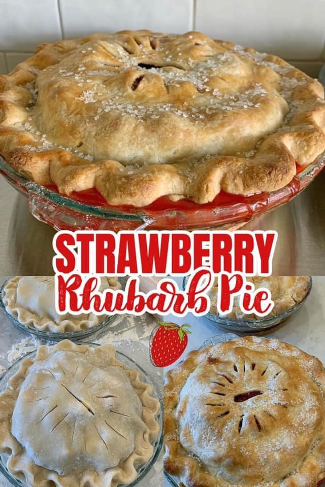 BEST STRAWBERRY RHUBARB PIE RECIPE