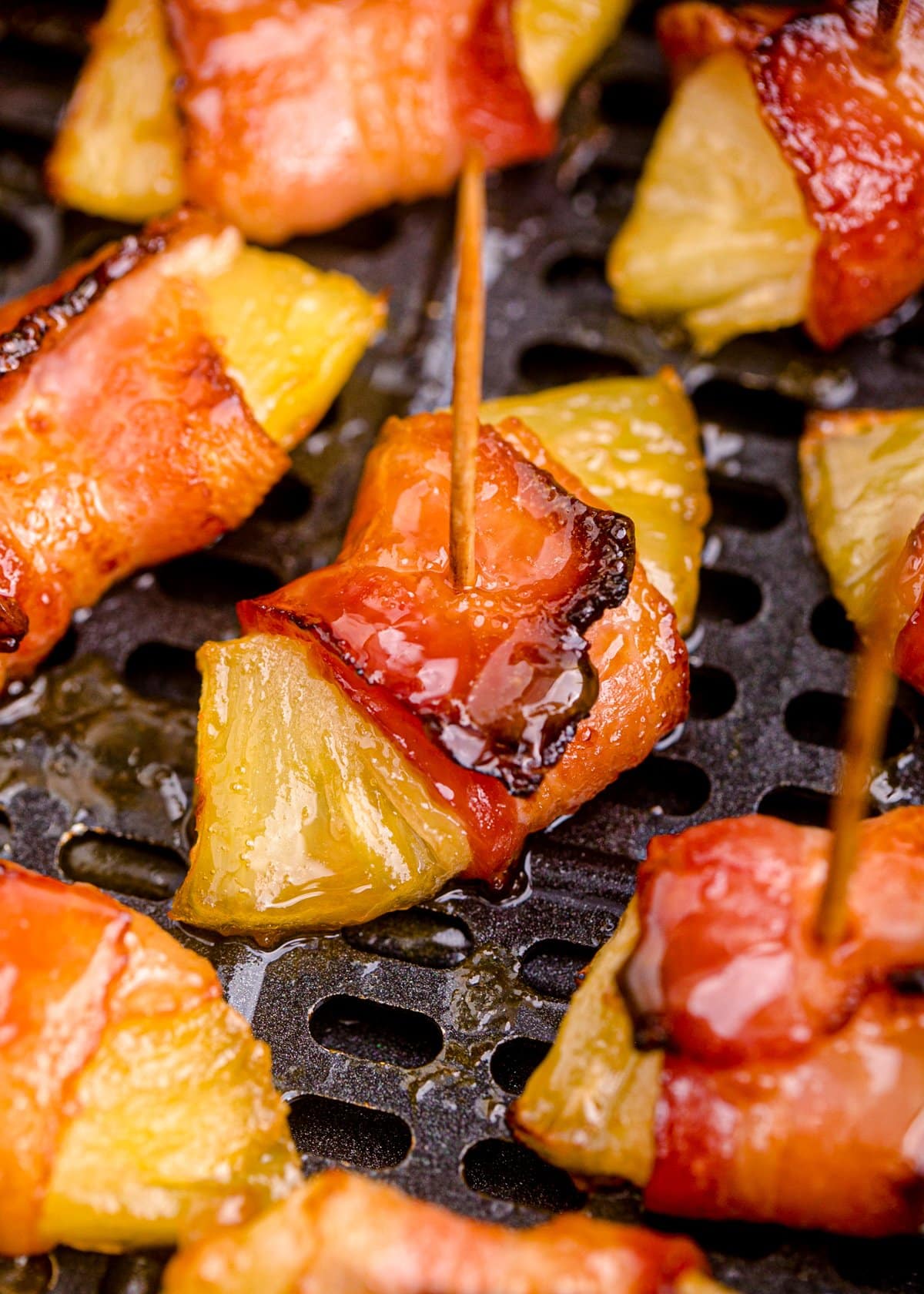 Bacon Wrapped Pineapples