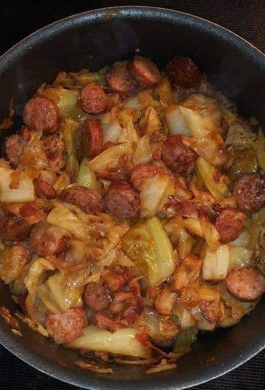 Cajun Cabbage Jambalaya 2 Cajun Cabbage Jambalaya