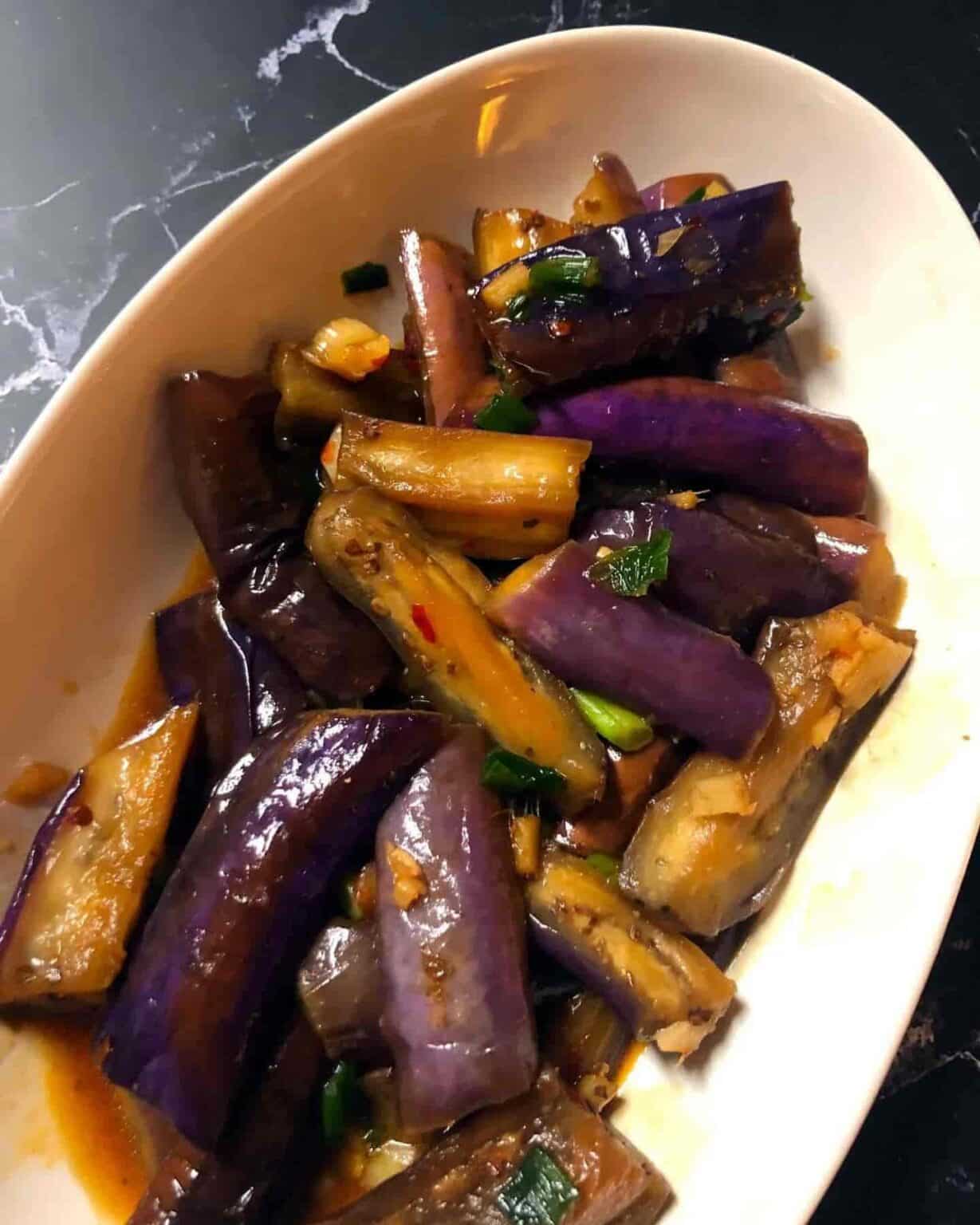 Chinese Eggplant in Garlic Sauce