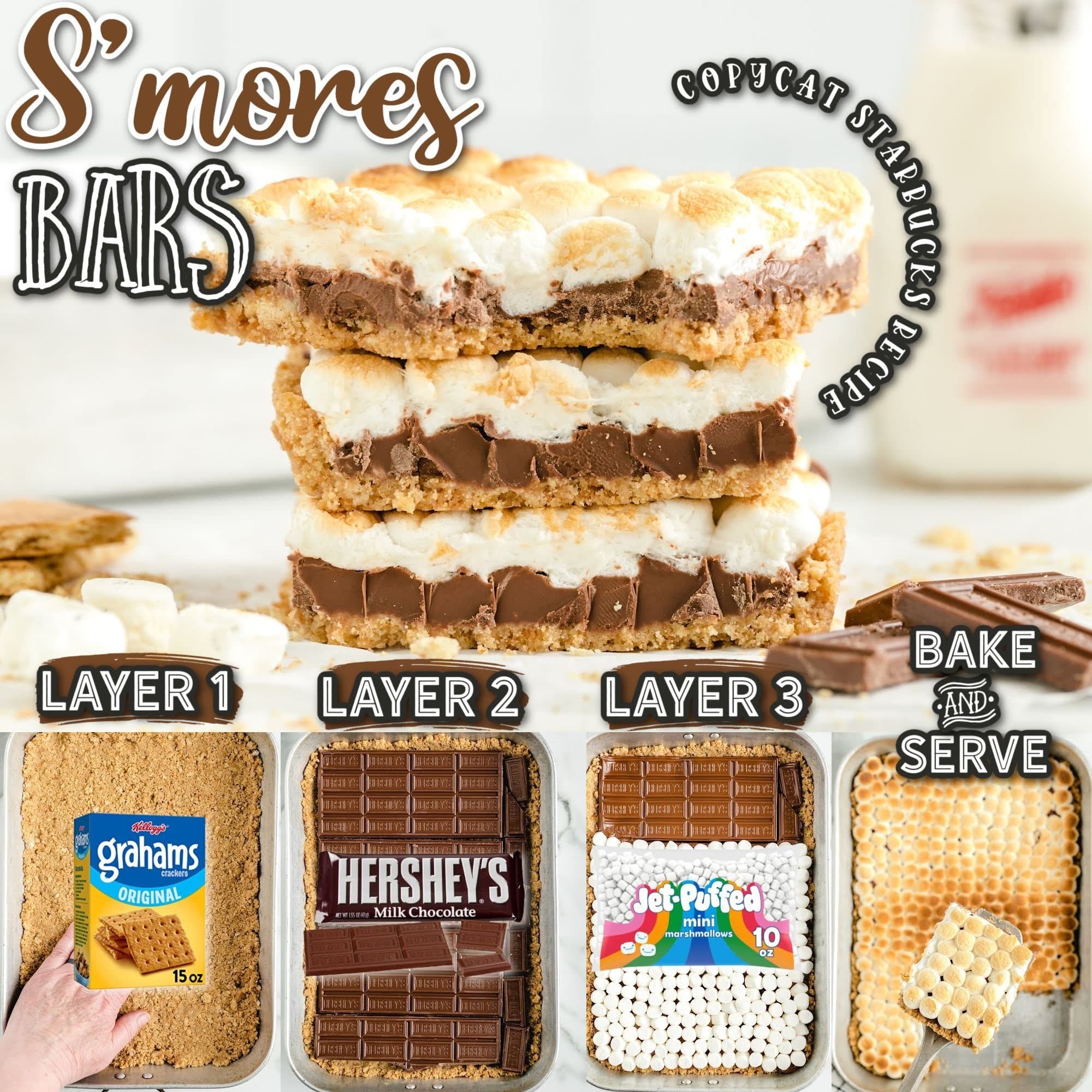 S’MORES BARS STARBUCKS COPYCAT RECIPE 2 S’MORES BARS STARBUCKS COPYCAT RECIPE