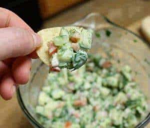 Crisp Cucumber Salsa 2 Crisp Cucumber Salsa