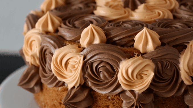 Layer Cake Chocolat and Caramel