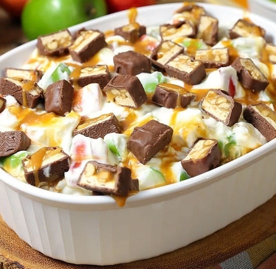 SNICKERS CARAMEL APPLE SALAD