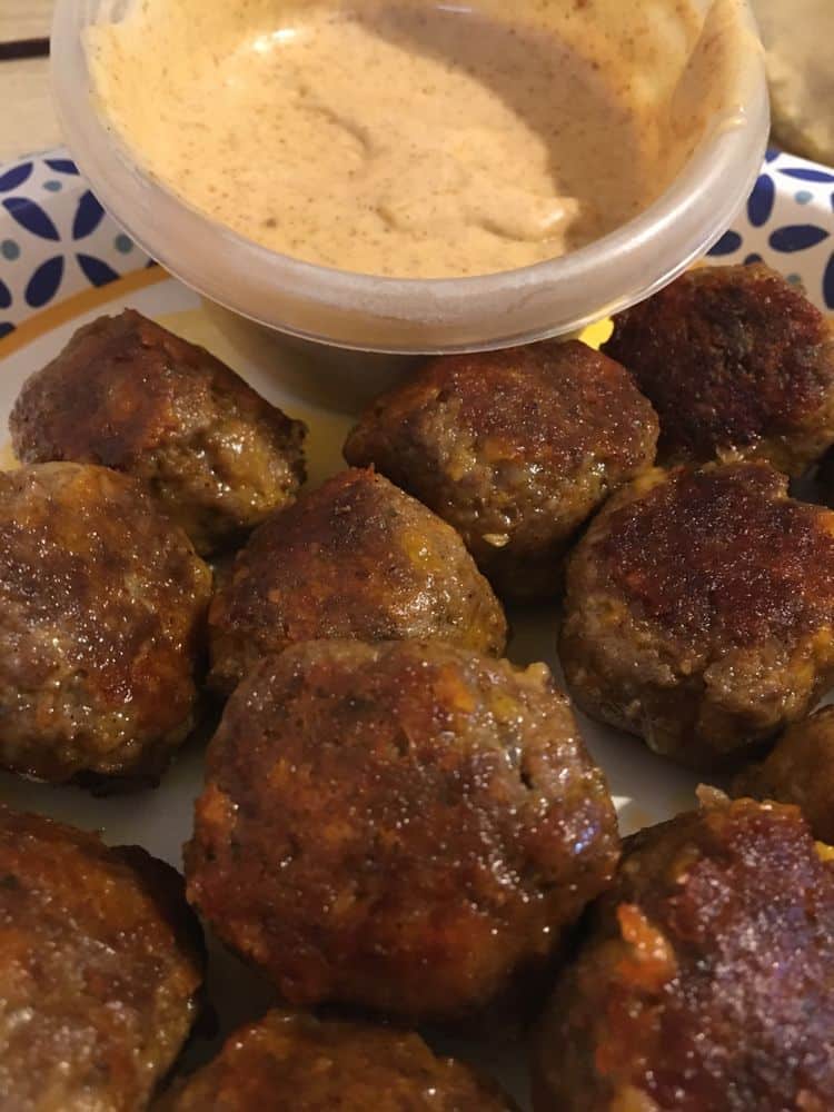 TACO RANCH MEATBALLS 3 TACO RANCH MEATBALLS
