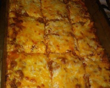 THREE CHEESE BEEF LASAGNA