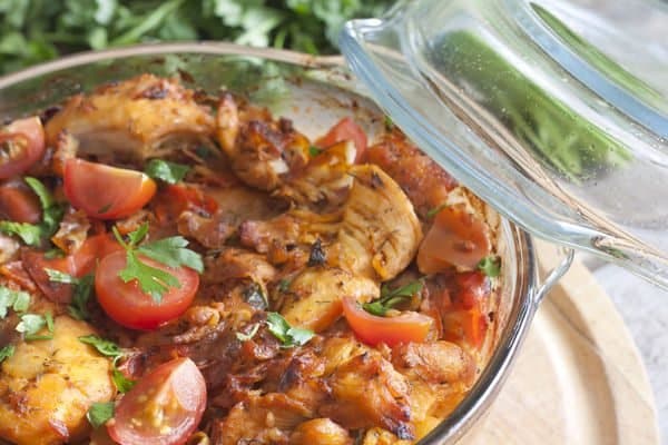 Tomato Chicken Casserole Recipe