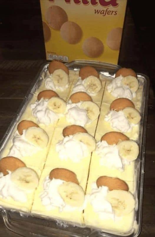 Banana Pudding Cheesecake Bars 3 Banana Pudding Cheesecake Bars