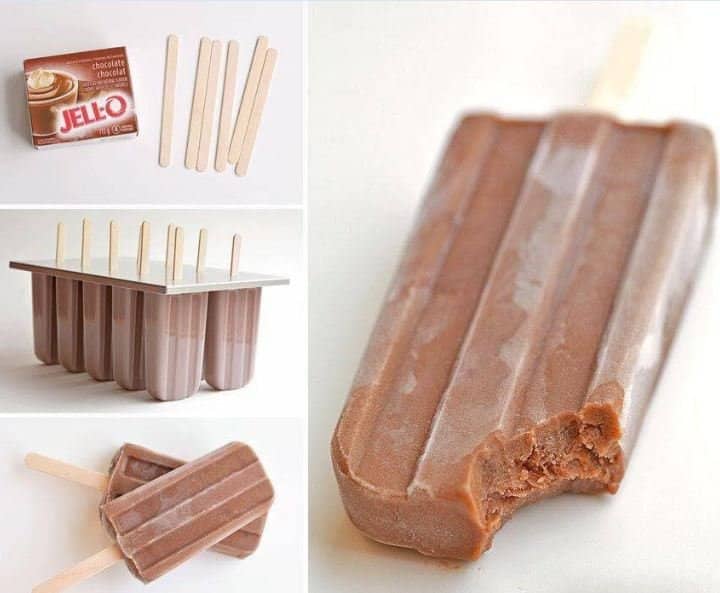 Homemade Fudgesicles Recipe