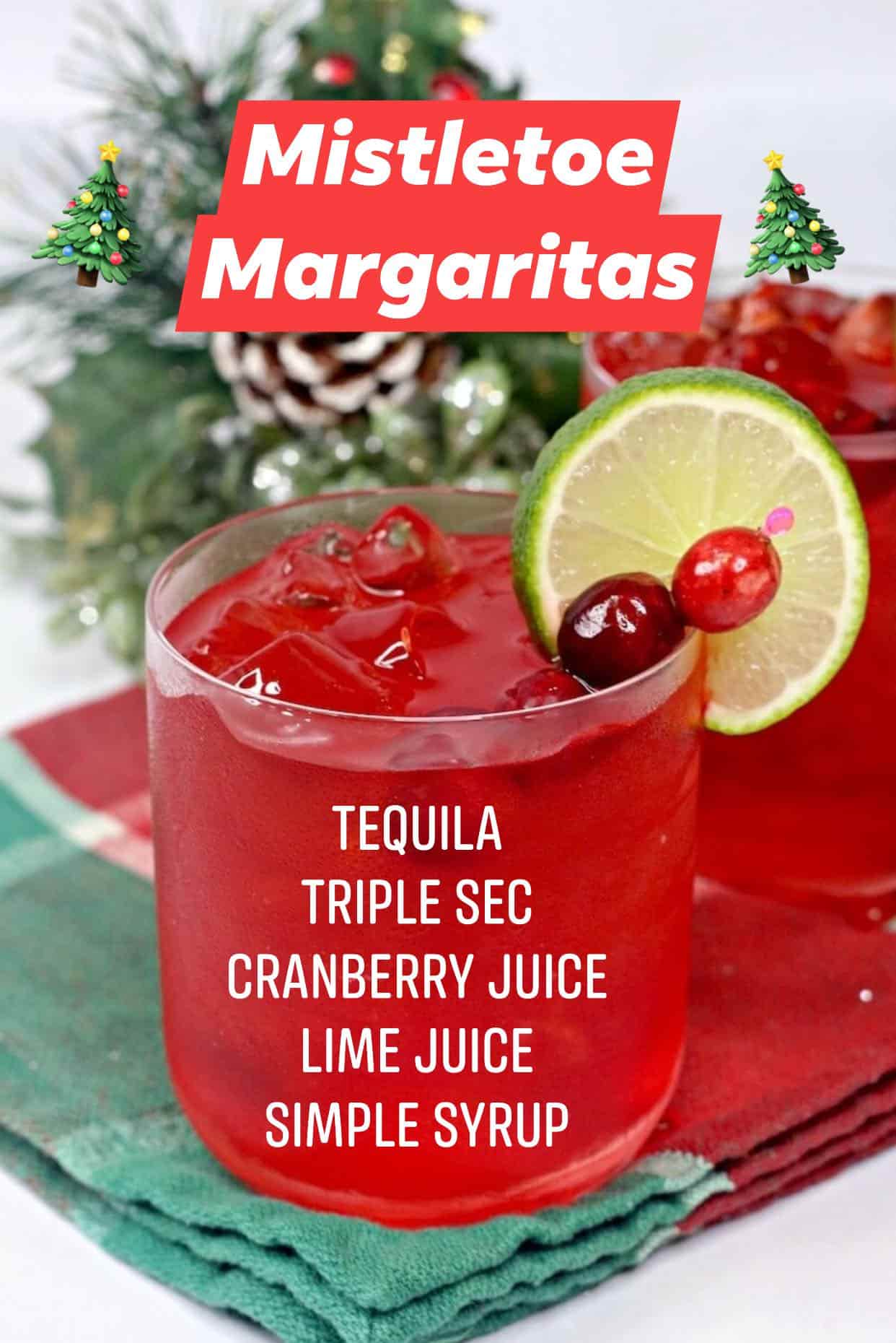 Mistletoe Margaritas Recipe 2 Mistletoe Margaritas Recipe