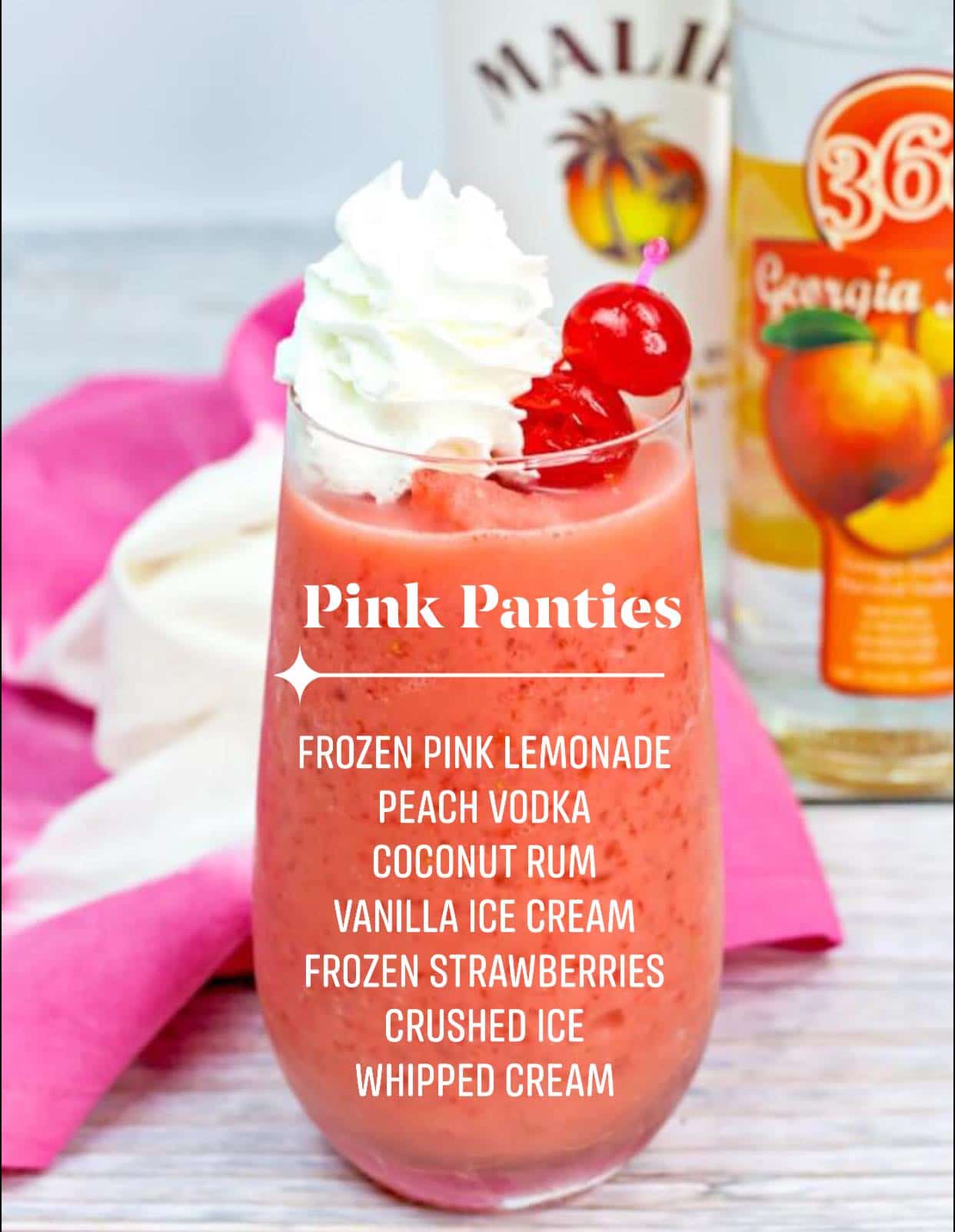 Pink Panties Recipe (with Vodka)