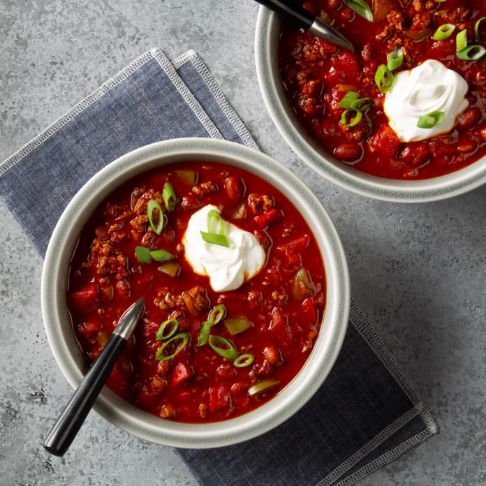 Pressure-Cooker Spanish Chili 1 Pressure-Cooker Spanish Chili