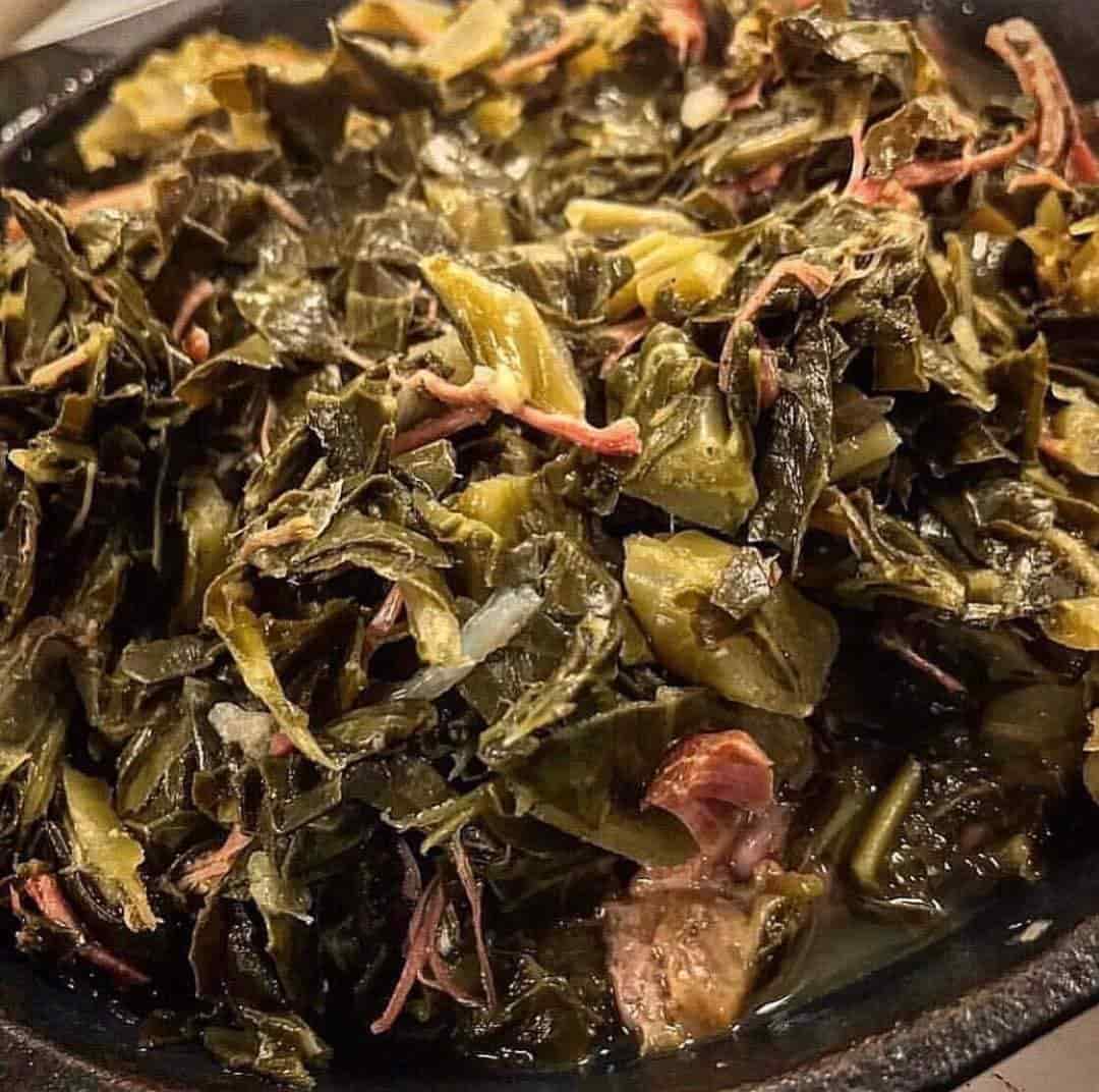 Smoked Turkey Greens