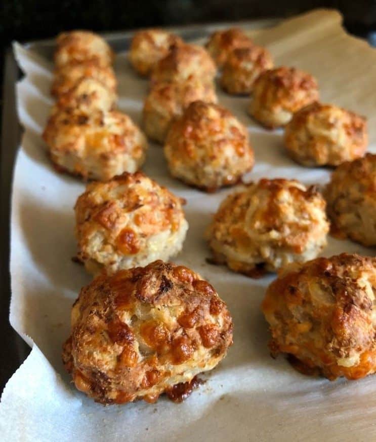 Crispy Hashbrown and Sausage Bites