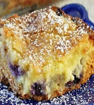 Pineapple Blueberry Ooey Gooey Butter Cake