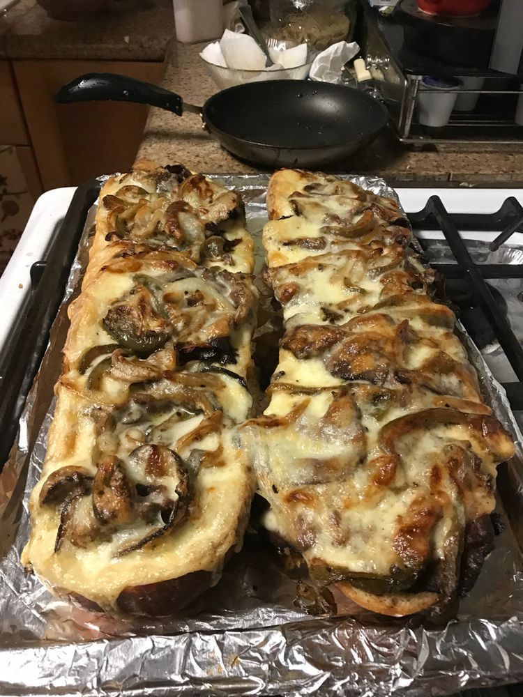 PHILLY CHEESESTEAK CHEESY BREAD 6 1