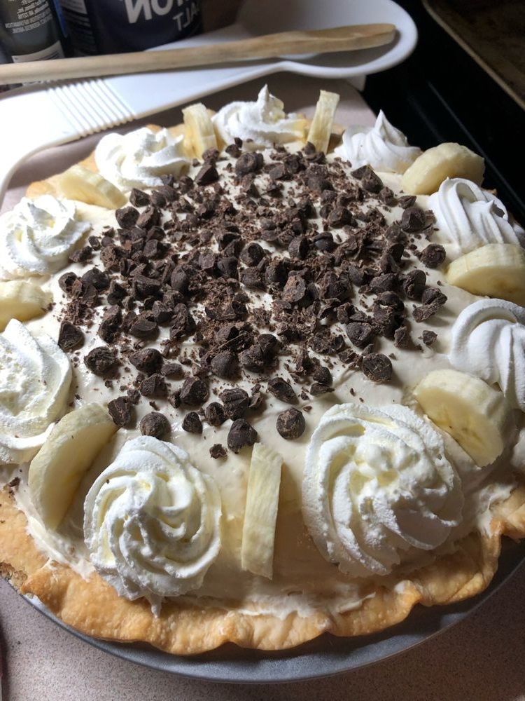 BEST FUDGE BOTTOM BANANA CREAM PIE RECIPE 2 BEST FUDGE BOTTOM BANANA CREAM PIE RECIPE