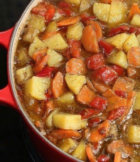 Delicious Red Pepper And Veggie Soup Recipe 1 Delicious Red Pepper And Veggie Soup Recipe