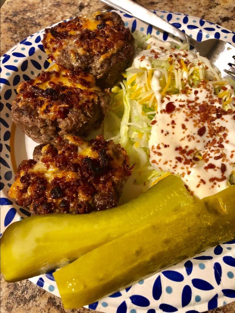 Loaded Burger Bowls