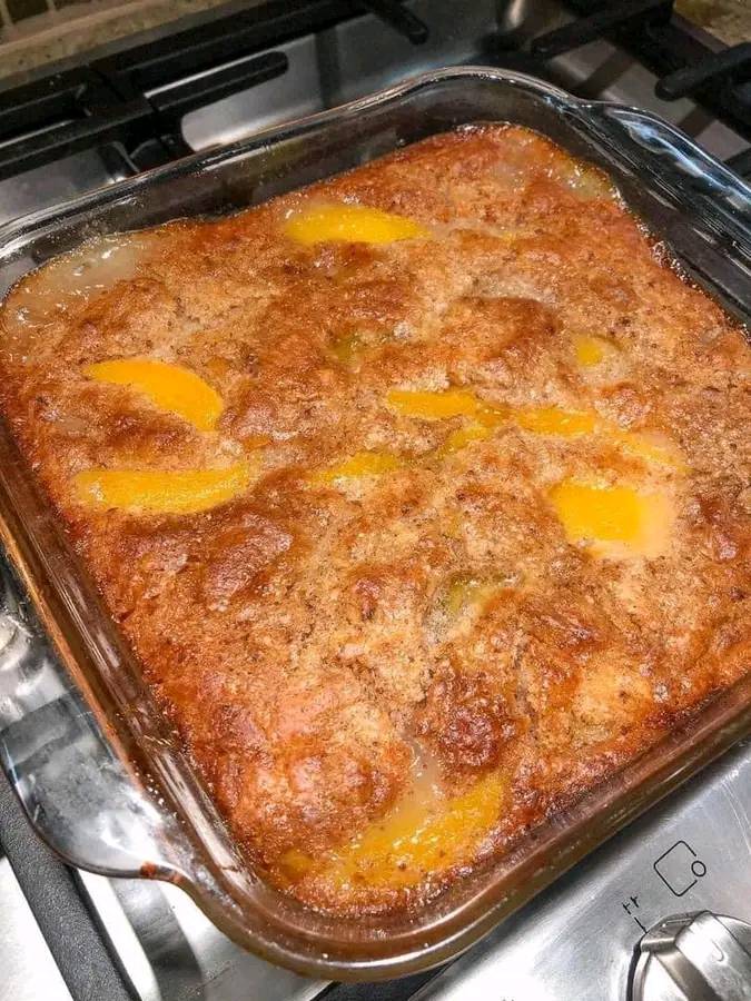 OLD SCHOOL PEACH COBBLER 2